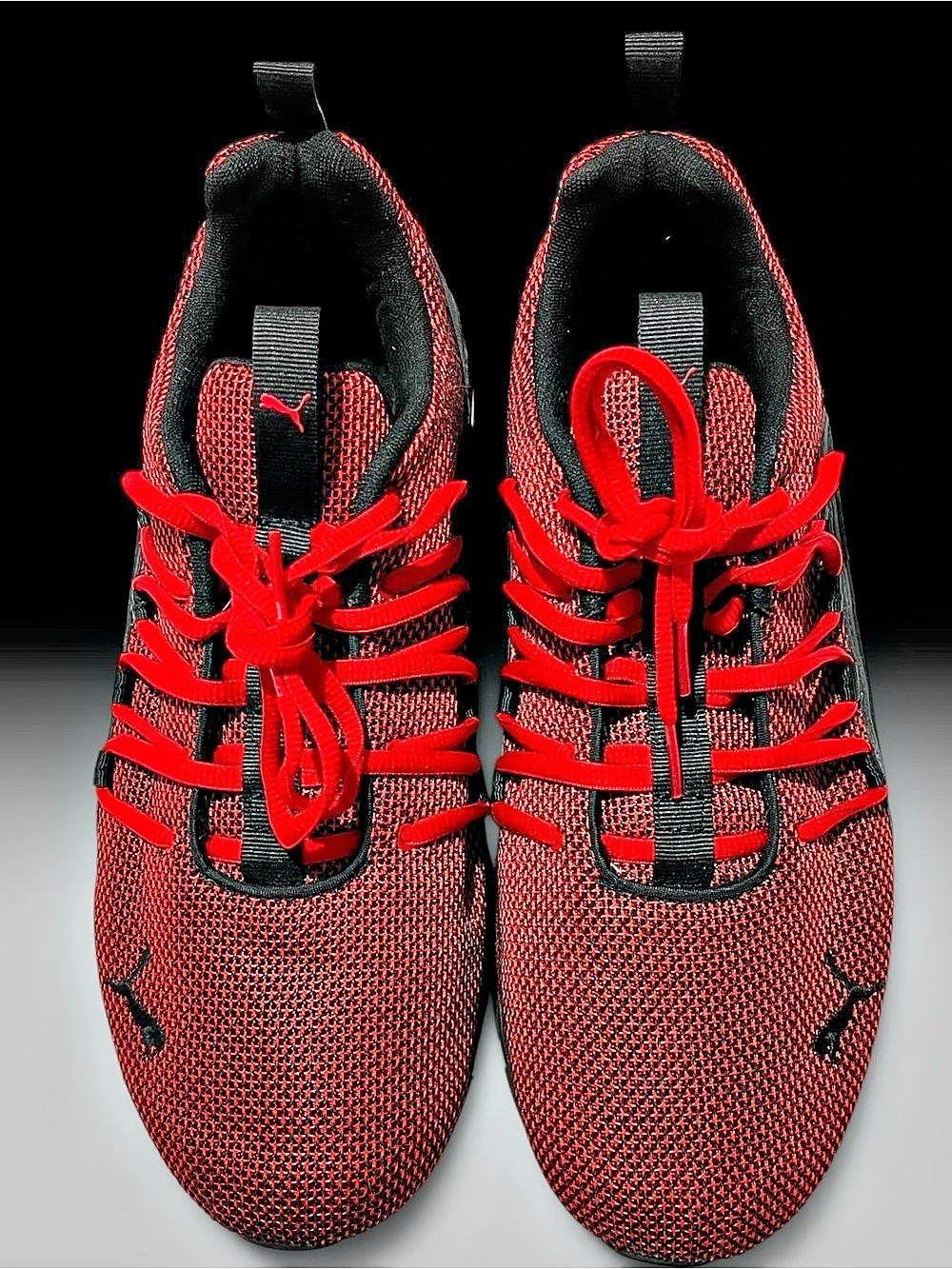 Puma 192721-01 Men's Red & Black US 10.5 Like New